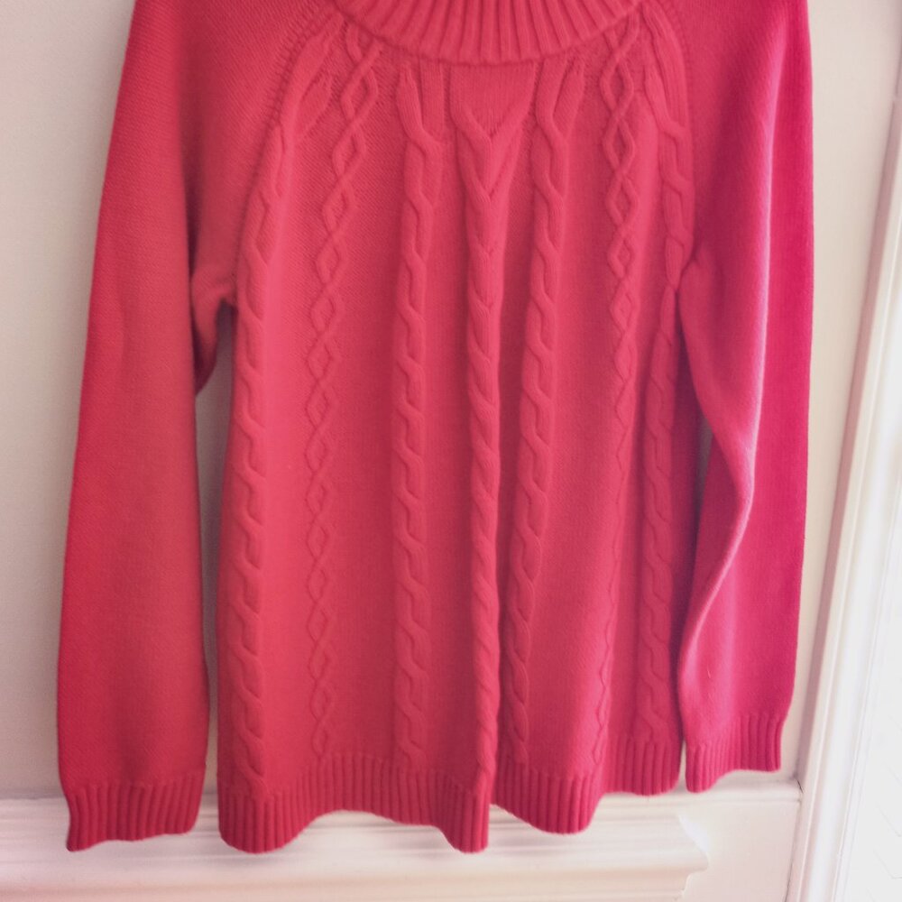 'Talbots' Outlet XL Cable Sweater NWT FINAL DAY 6/23/26 - Picture 2 of 13